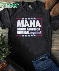 black T shirt MANA Unisex Shirt