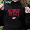 black hoodie Carolina No Touch My Guys Pyotr Kochetkov Shirt