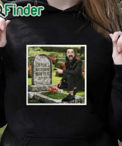 black hoodie Drew McIntyre Peace Sign Pose Shirt