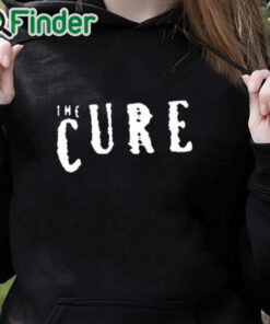 black hoodie Girlsroom The Cure Shirt