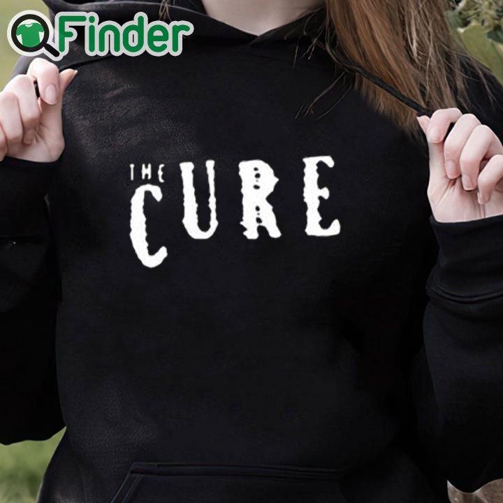 black hoodie Girlsroom The Cure Shirt black hoodie Girlsroom The Cure Shirt