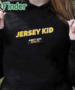 black hoodie Jersey Kid Andy Kim Senate Shirt