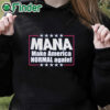 black hoodie MANA Unisex Shirt