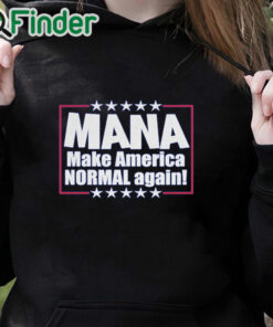 black hoodie MANA Unisex Shirt