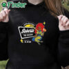 black hoodie Sapphira Cristal Presents Roberta The Builder Shirt