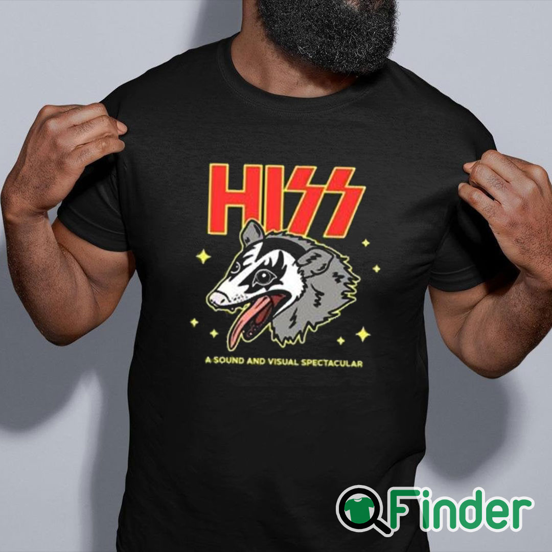 black shirt Hiss A Sound And Visual Spectacular Shirt black shirt Hiss A Sound And Visual Spectacular Shirt