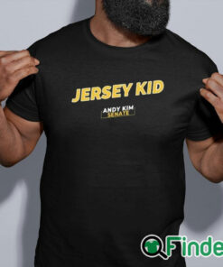black shirt Jersey Kid Andy Kim Senate Shirt