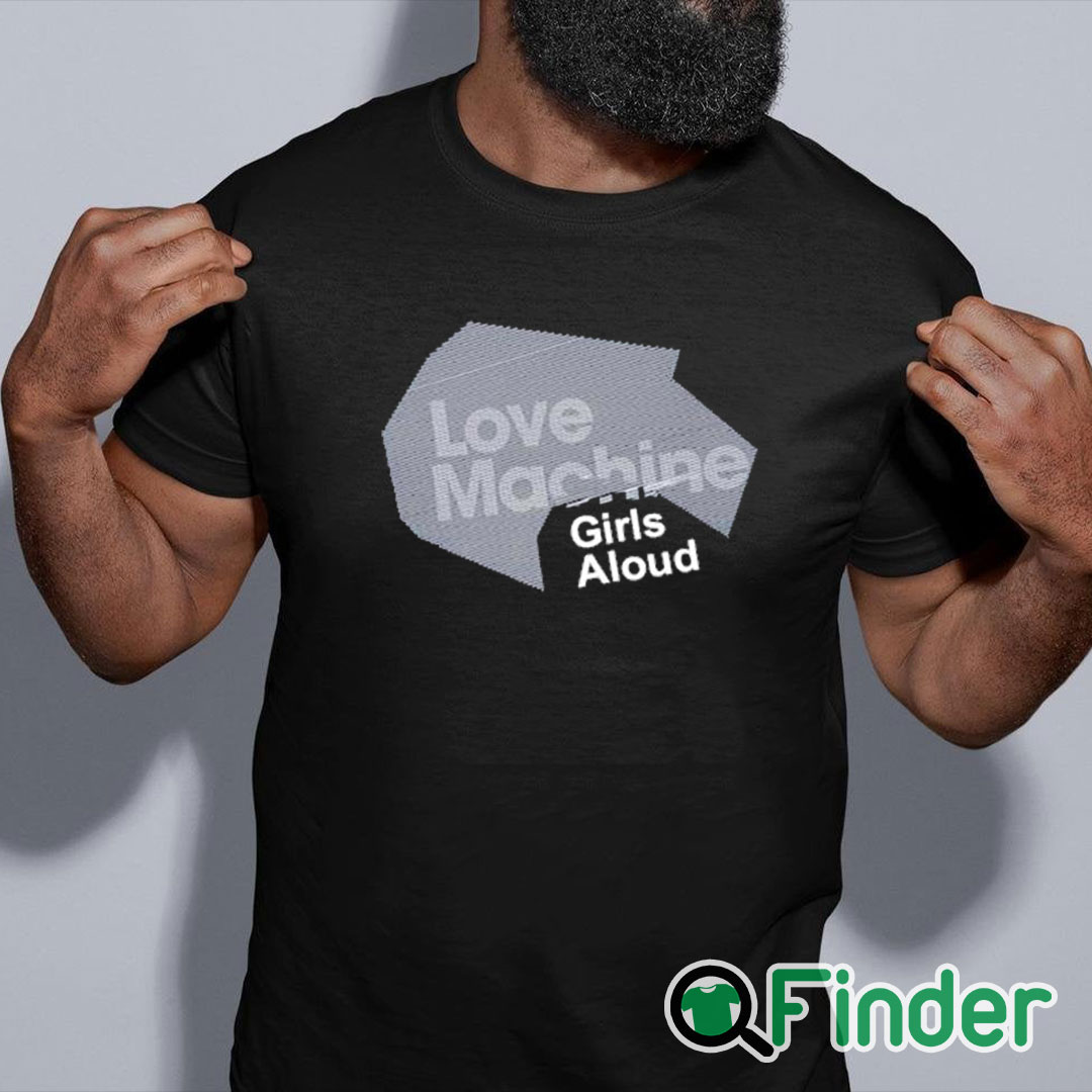 black shirt Love Machine Artwork T Shirt black shirt Love Machine Artwork T Shirt