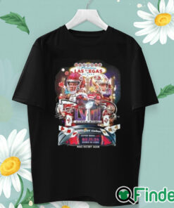 unisex T shirt Chiefs Vs SF 49ers Super Bowl LVIII 2024 Welcome To Las Vegas Shirt