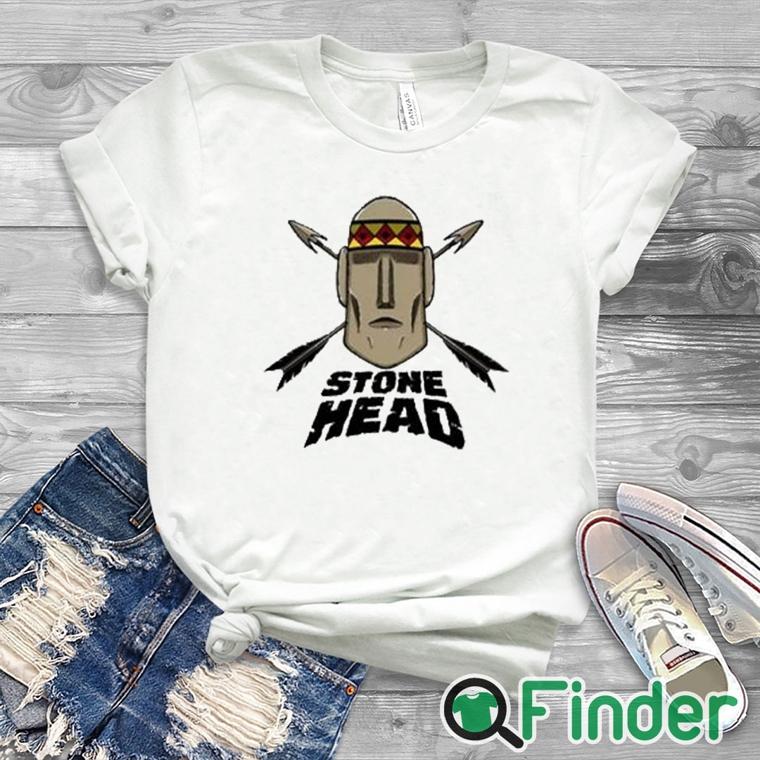 white T shirt Alex Pereira Stone Head Shirt white T shirt Alex Pereira Stone Head Shirt