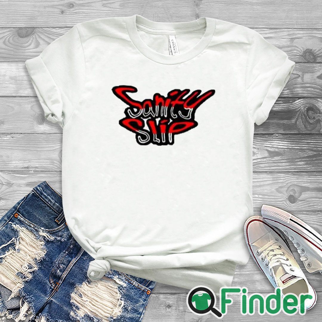 white T shirt Andersight Sanity Slip Shirt white T shirt Andersight Sanity Slip Shirt