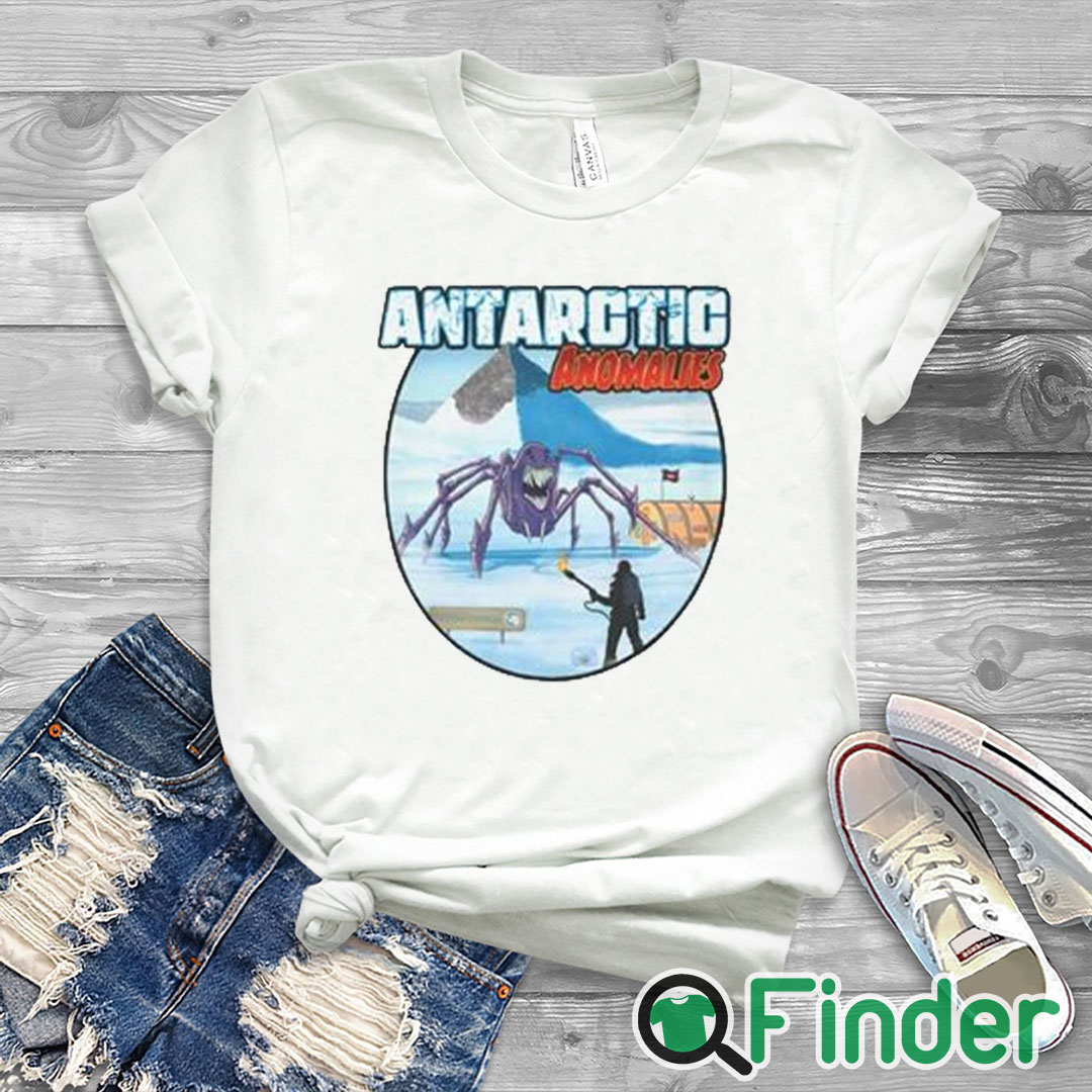 white T shirt Antarctic Anomalies Shirt white T shirt Antarctic Anomalies Shirt