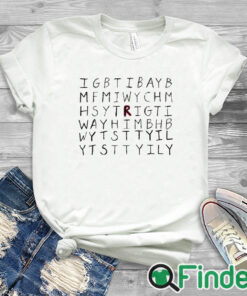 white T shirt Igbt Bab Mfmi Ychm Hsytrigti Shirt