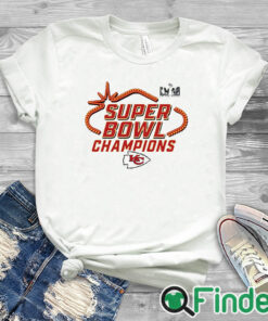 white T shirt Kc Chiefs Super Bowl Champions 2024 Shirt
