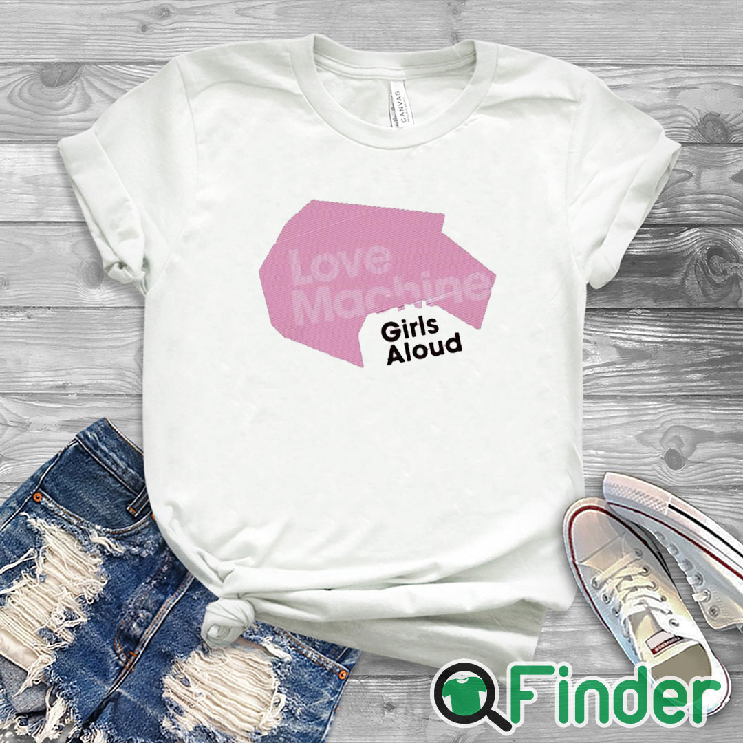 white T shirt Love Machine Artwork Shirt white T shirt Love Machine Artwork Shirt