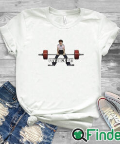 white T shirt Shinji Ikari Pov Back Day Shirt