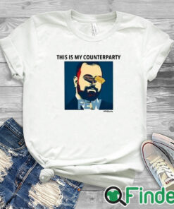 white T shirt This Is My Counterparty Shirt