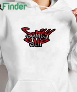 white hoodie Andersight Sanity Slip Shirt