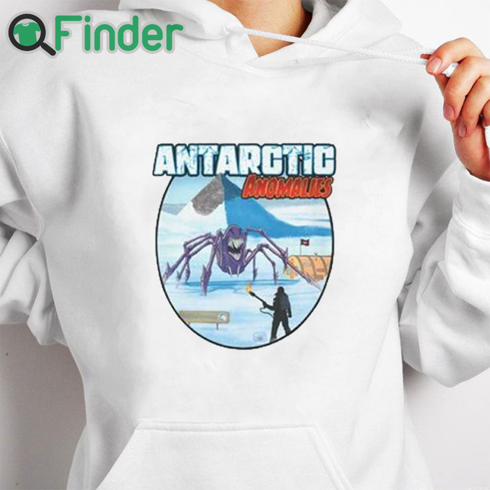 white hoodie Antarctic Anomalies Shirt white hoodie Antarctic Anomalies Shirt