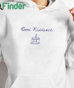 white hoodie Good Riddance 1St Anniversary Shirt