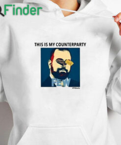 white hoodie This Is My Counterparty Shirt