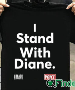 T shirt black Diane Abbott Mp I Stand With Diane Shirt