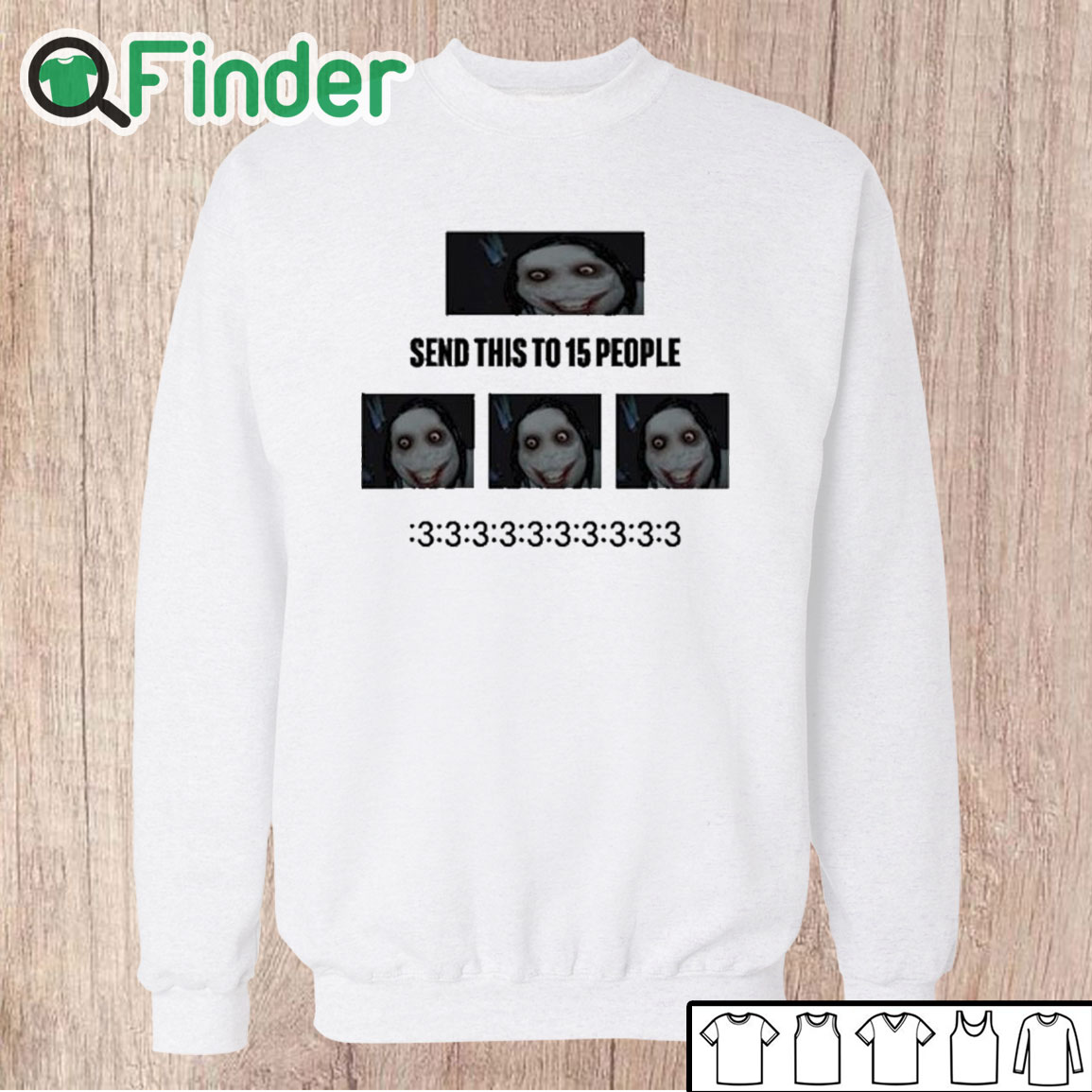 Unisex Sweatshirt Clione Chan Send This To 15 People Shirt Unisex Sweatshirt Clione Chan Send This To 15 People Shirt
