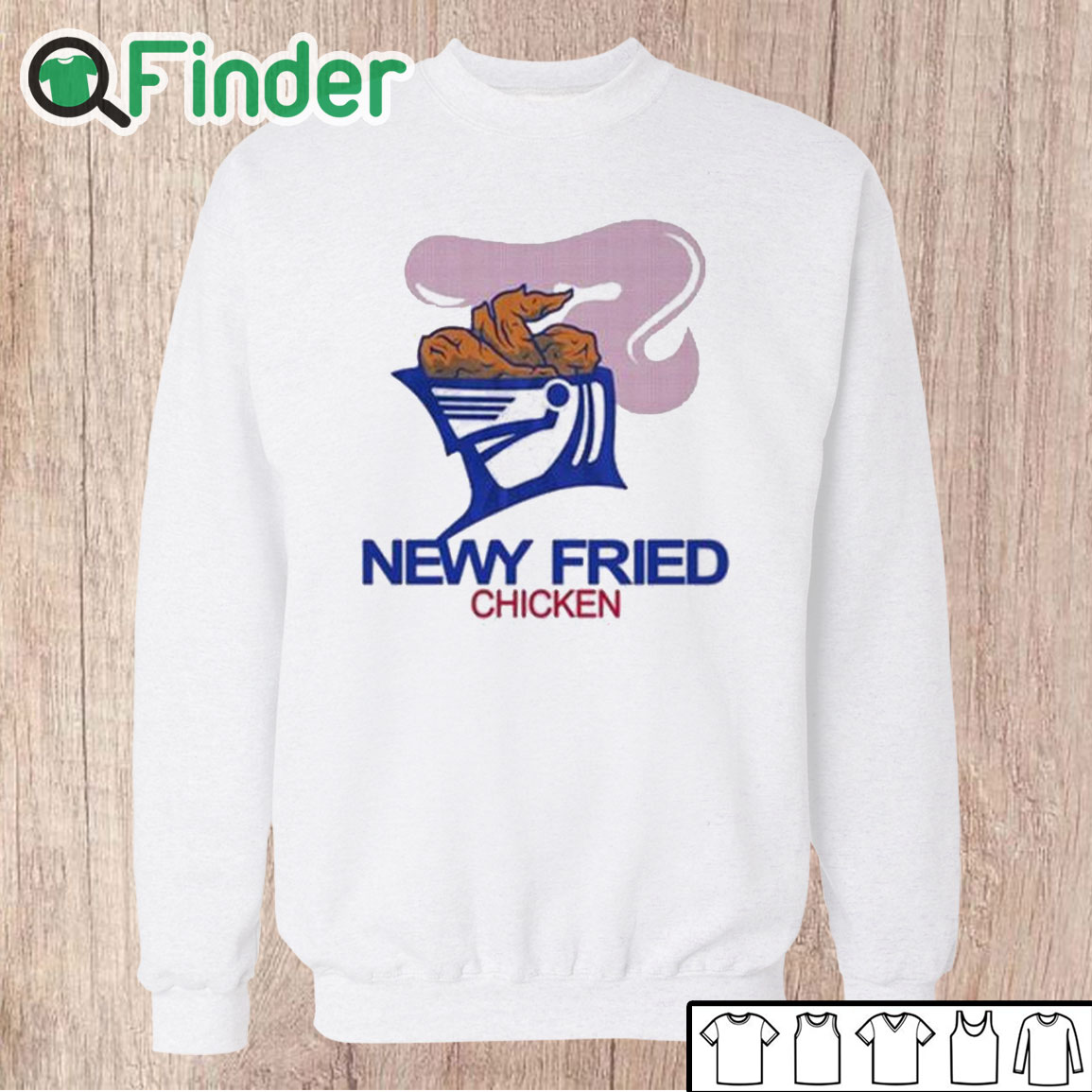 Unisex Sweatshirt Newy Fried Chicken Shirt Unisex Sweatshirt Newy Fried Chicken Shirt