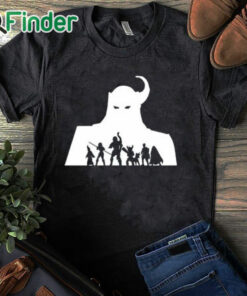 black T shirt Dungeons Warriors Shirt