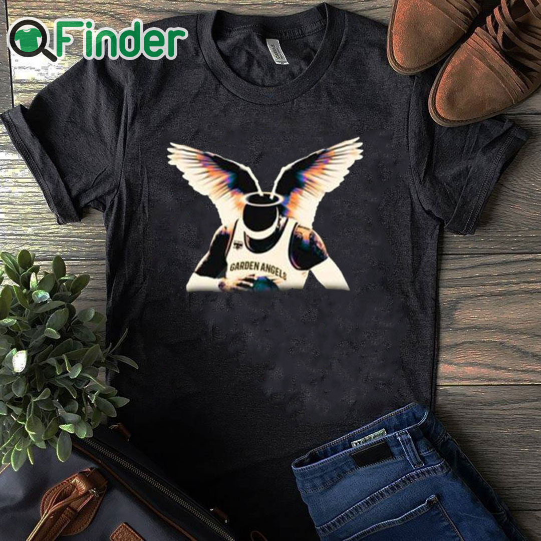 black T shirt Garden Angels For Seven’s Sake Shirt black T shirt Garden Angels For Seven’s Sake Shirt