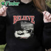 black hoodie Believe The Hype 09 Champs Shirt