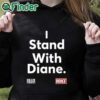 black hoodie Diane Abbott Mp I Stand With Diane Shirt