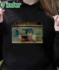 black hoodie Five Nights At Freddy’s Garrett Schmidt Wearing Garrett His Kidnapped Shirt