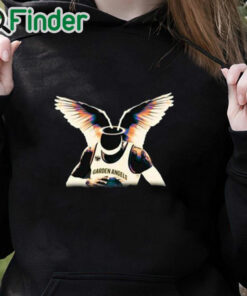black hoodie Garden Angels For Seven’s Sake Shirt