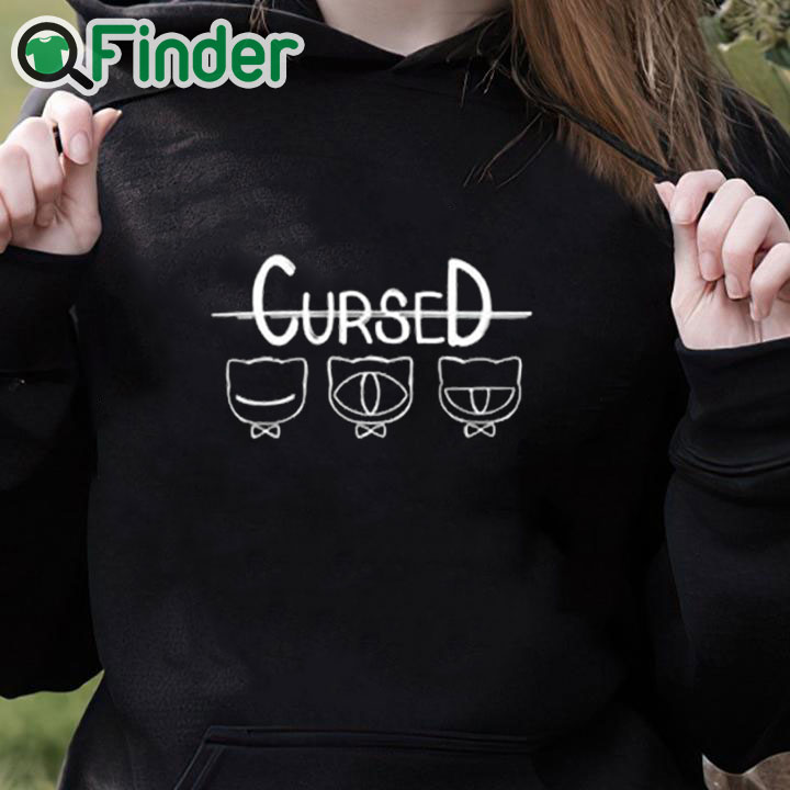 black hoodie Grimmi Vtuber Horror Shirt black hoodie Grimmi Vtuber Horror Shirt