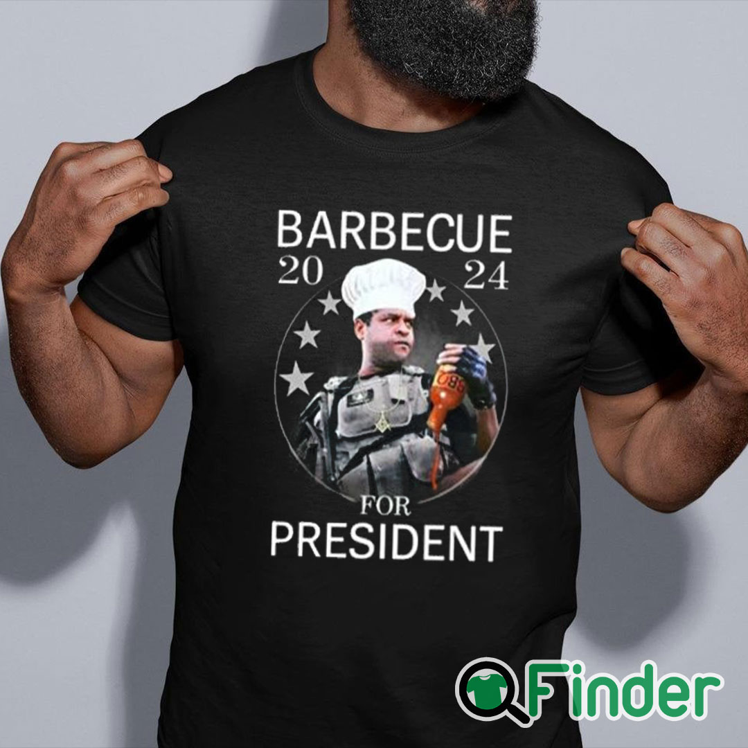 black shirt Barbecue 2024 For President Shirt black shirt Barbecue 2024 For President Shirt