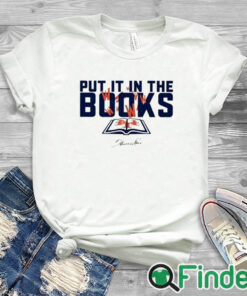 white T shirt Howie Rose Put It In The Books Shirt