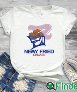 white T shirt Newy Fried Chicken Shirt