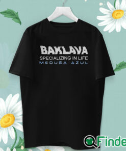 unisex T shirt Action Bronson Baklava Specializing In Life Medusa Azul Shirt