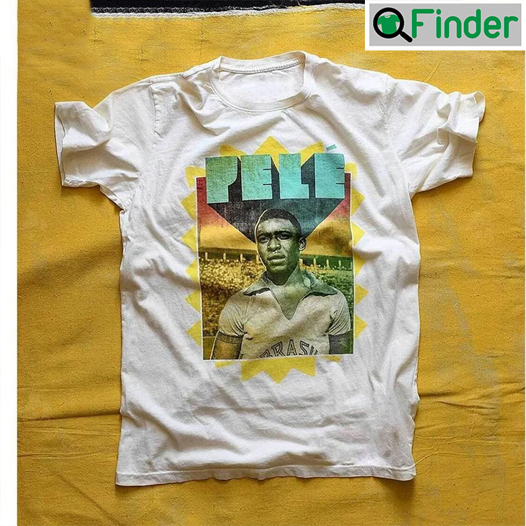 Vintage Pele T Shirt 1940 2022 The Legend Of Football RIP