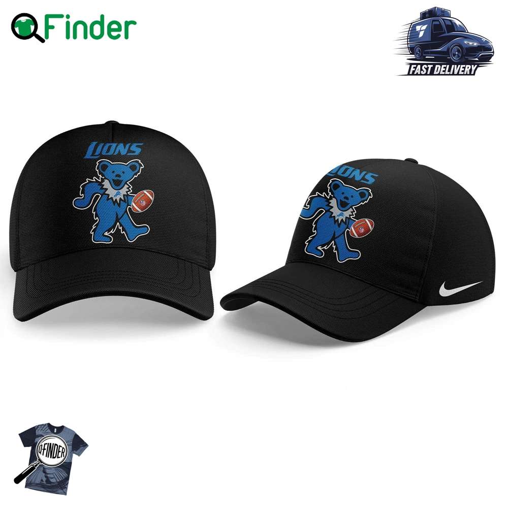 Limited Edition Nike Detroit Lions Grateful Dead Night Hoodie Set V2 Limited Edition Nike Detroit Lions Grateful Dead Night Hoodie Set V2