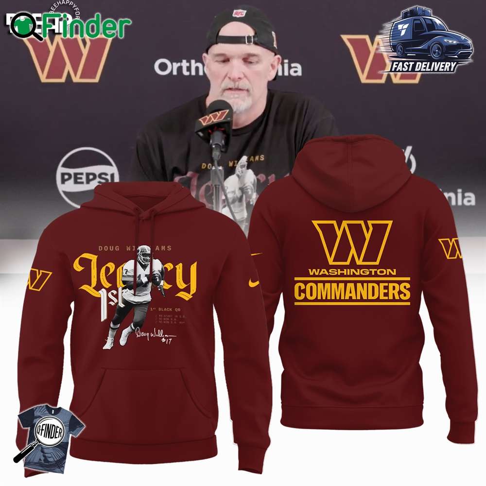 Limited Edition Doug Williams Washington Commanders Legacy Sweatshirt Hoodie T-shirt Limited Edition Doug Williams Washington Commanders Legacy Sweatshirt Hoodie T-shirt