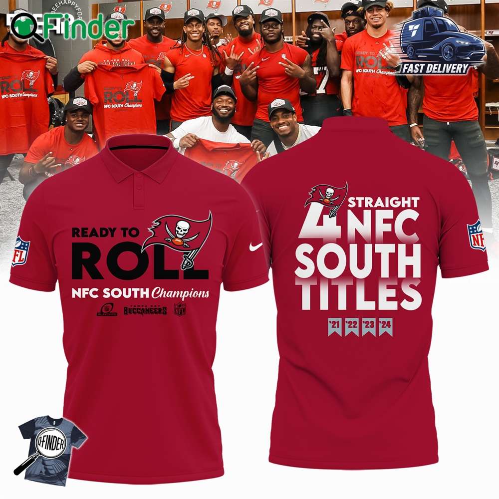 Tampa Bay Buccaneers 2024 Nfc South Division Champions Red Sweatshirt Hoodie T-shirt Tampa Bay Buccaneers 2024 Nfc South Division Champions Red Sweatshirt Hoodie T-shirt
