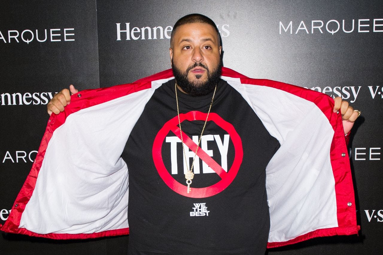 dj khaled they shirt meaning