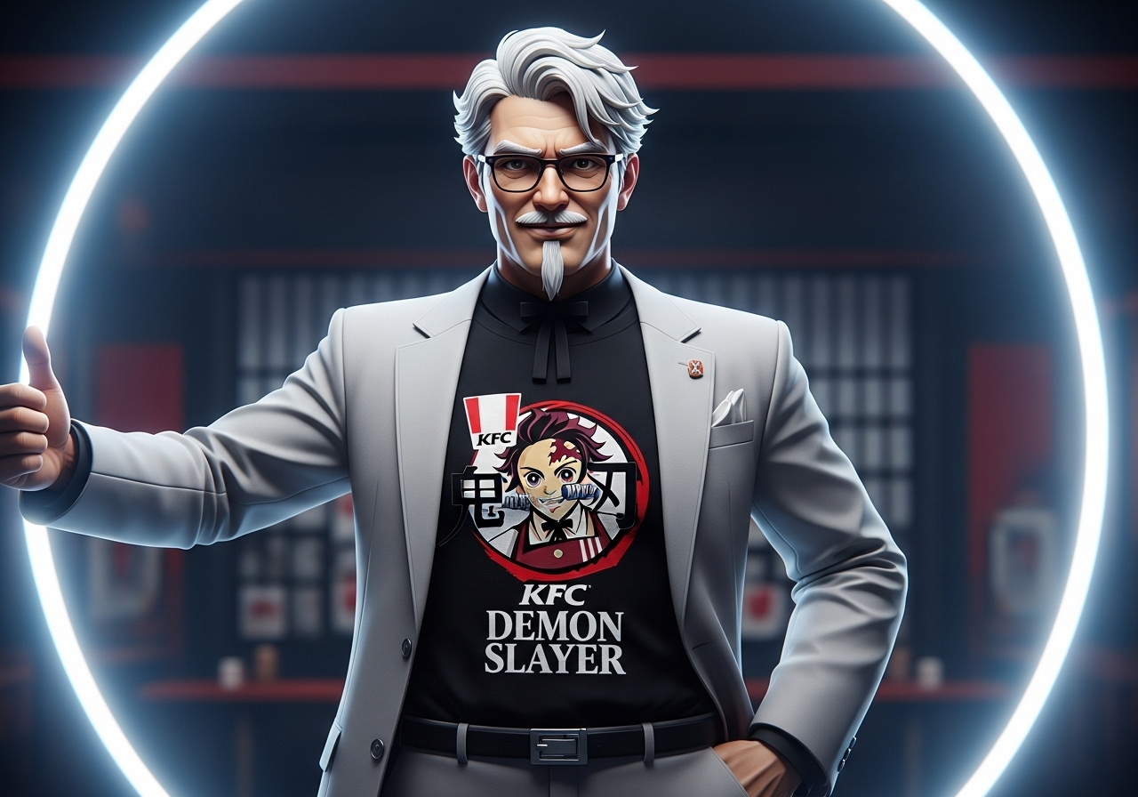 t shirt demon slayer kfc meaning