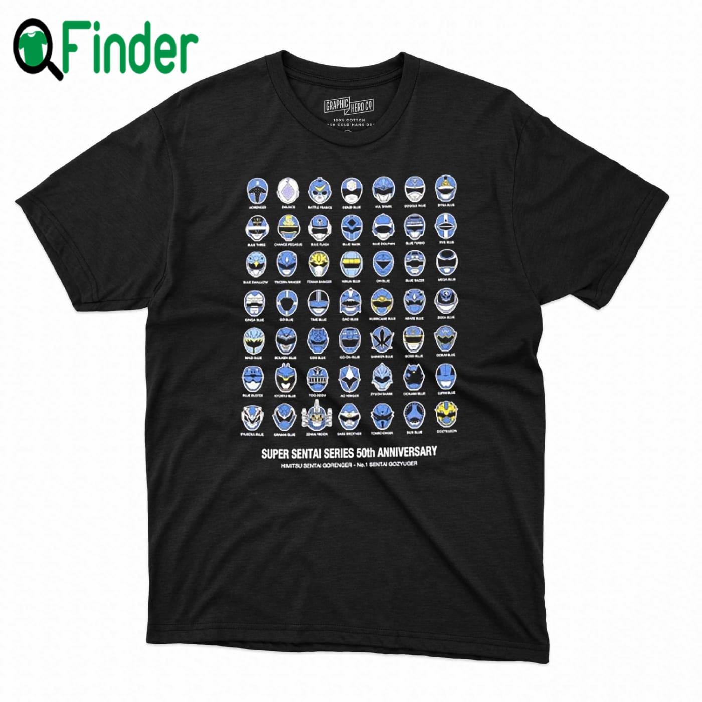 Super Sentai Series 50th Anniversary Shirt
