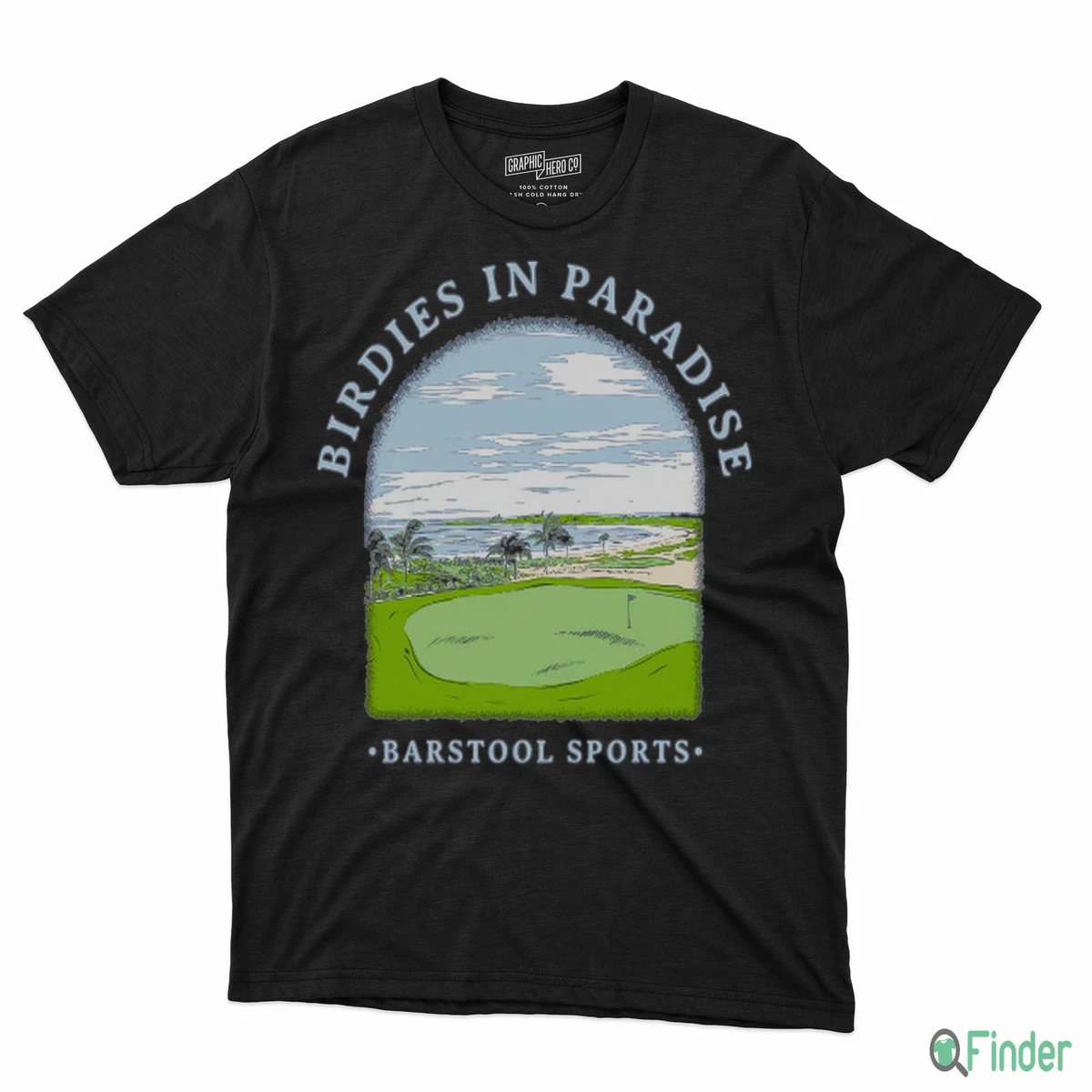 Birdies In Paradise Barstool Sports Shirt - Product Image