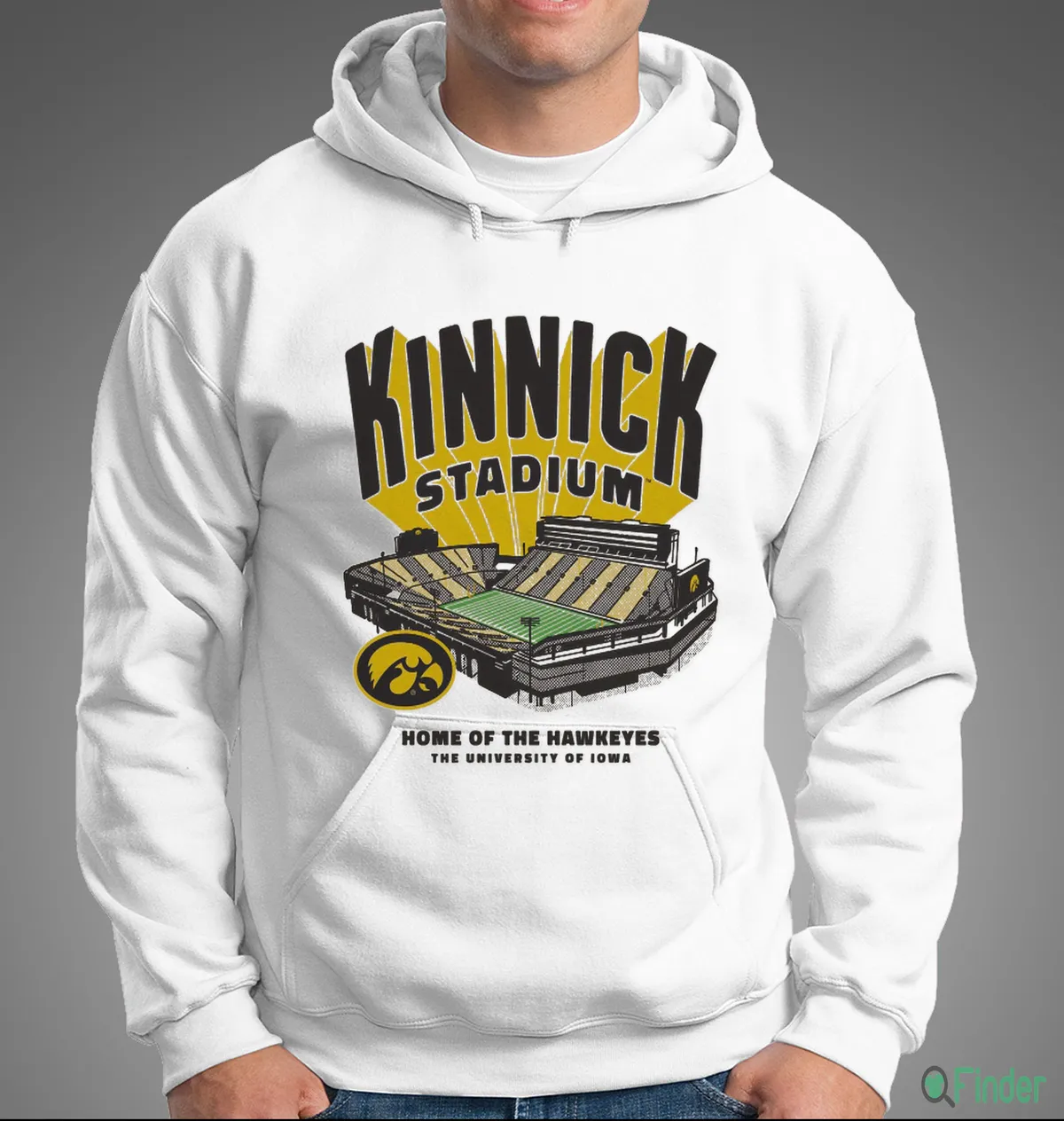 Iowa Hawkeyes Kinnick Stadium T-Shirt