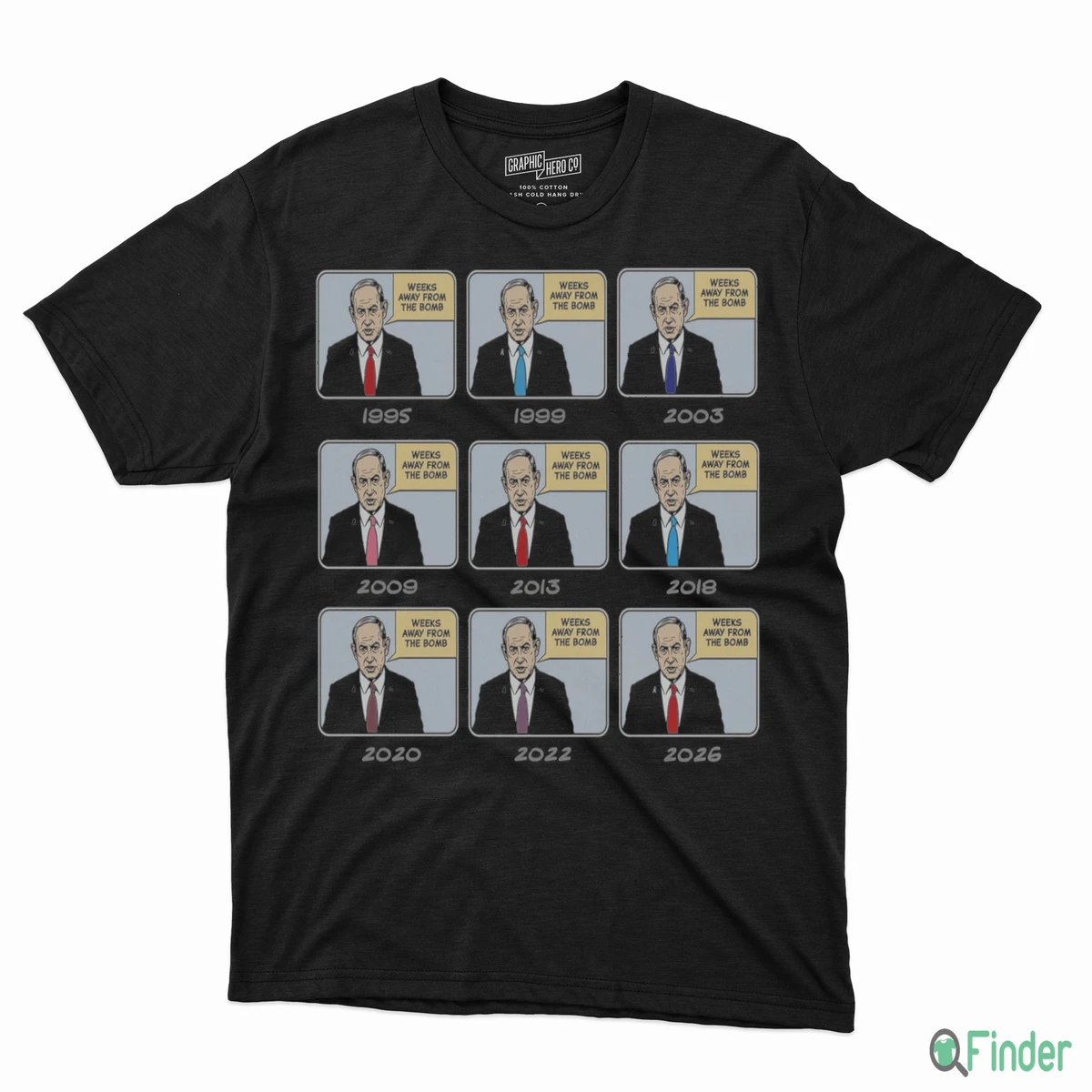 Iran Weeks Away Since 1995 T-Shirt - Product Image