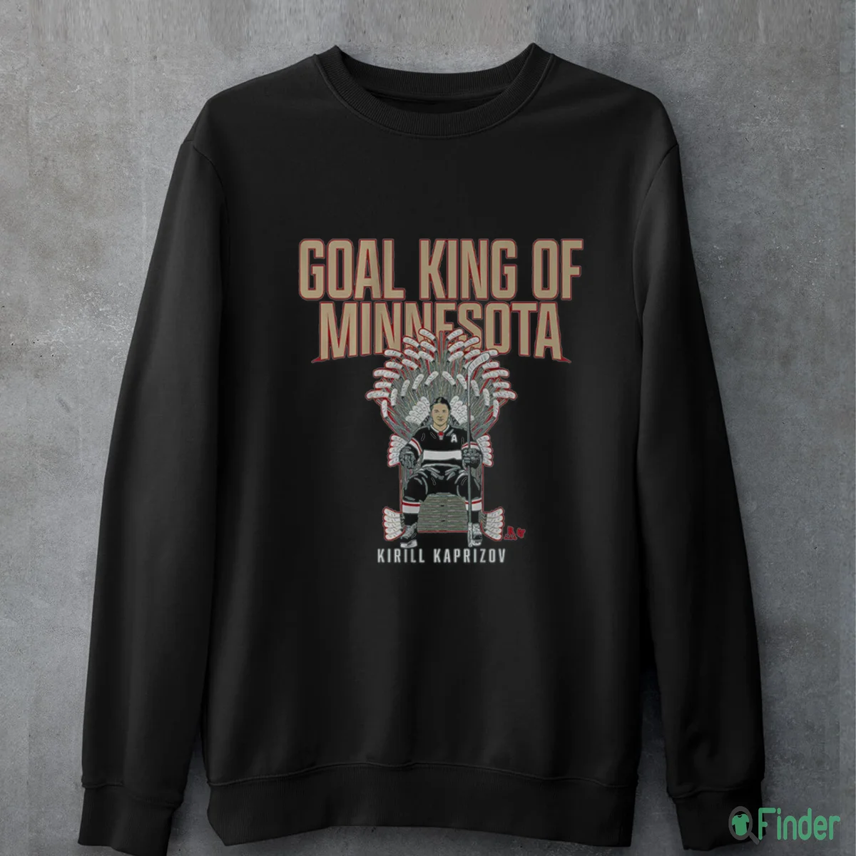 Kirill Kaprizov Goal King Of Minnesota T-Shirt
